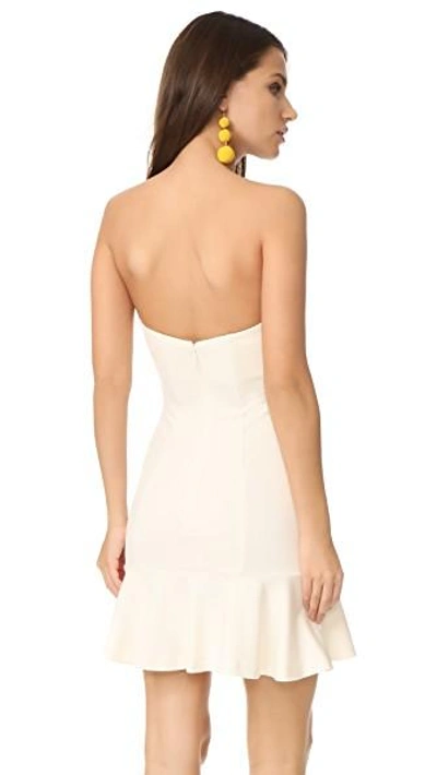 Shop Amanda Uprichard Rocky Dress In Ivory