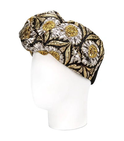 Shop Gucci Multicolor Floral Jacquard Headband