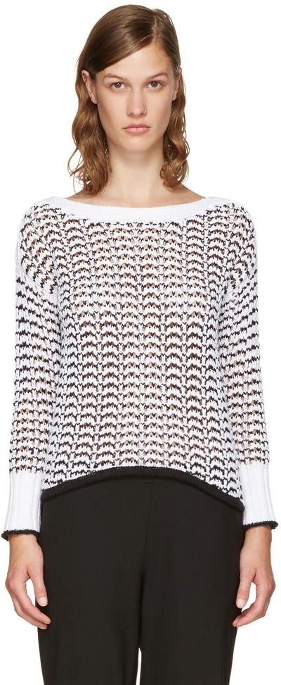 Shop Rag & Bone White Daniela Sweater