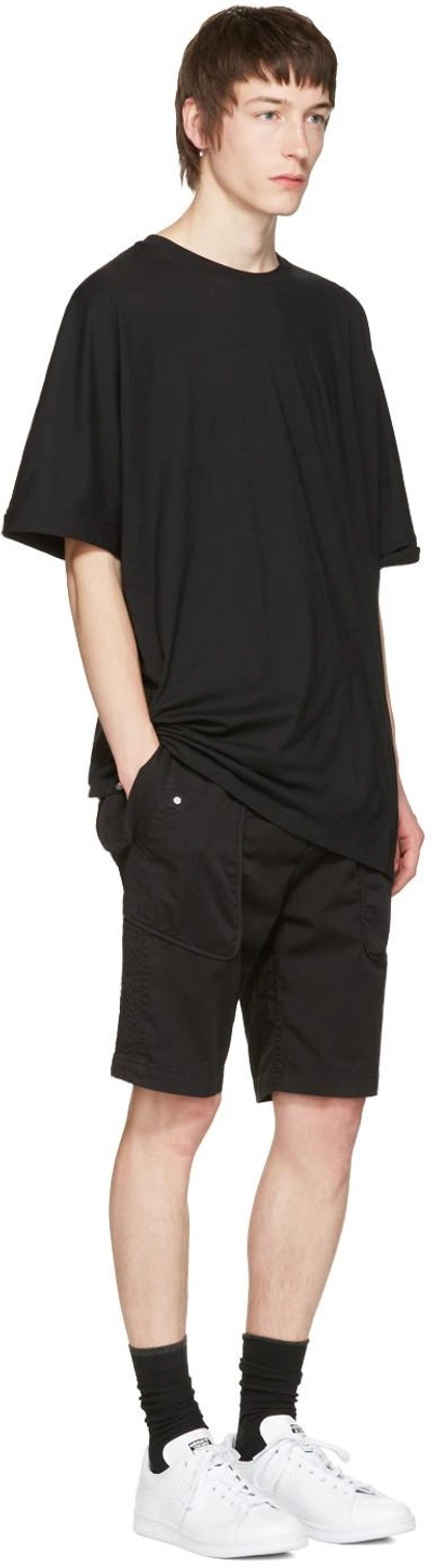 Shop Helmut Lang Black Uni Sleeve T-shirt