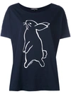 MARKUS LUPFER bunny print T-shirt,MACHINEWASH