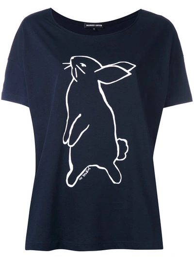 Markus Lupfer Bunny Print T-shirt