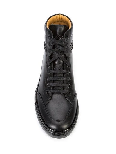Shop Koio 'primo' High-top- Sneakers In Black