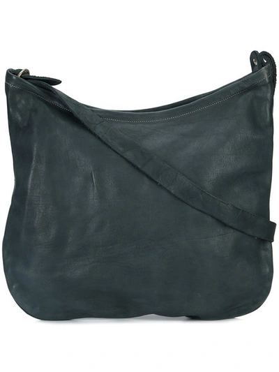 Guidi Textured Shoulder Bag