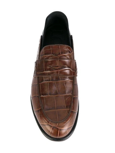 Shop Loewe Slip-on Loafers