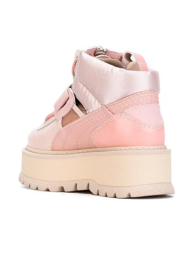 prieel Hoofdstraat duisternis Puma Pink 'fenty X By Rihanna' Sneaker Boots In Silver/pink | ModeSens