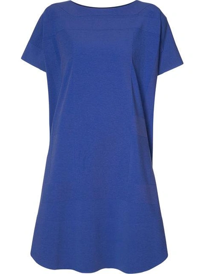 Shop Issey Miyake Oversized T-shirt Dress - Purple