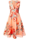 LELA ROSE floral cocktail dress,DRYCLEANONLY