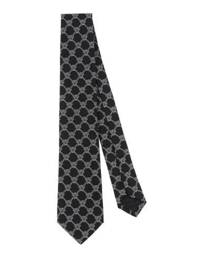 Shop Versace Tie In Black