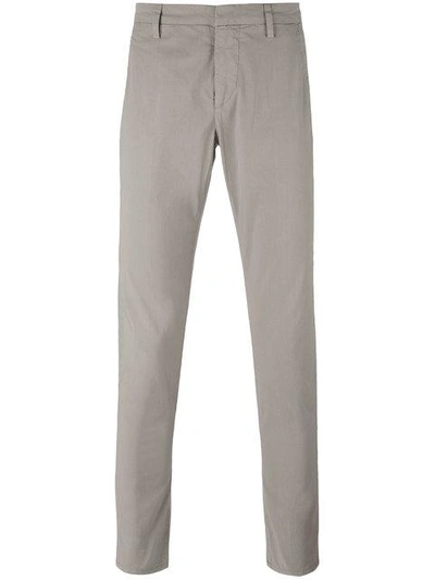 Shop Dondup Classic Chinos In Neutrals