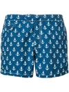 Mc2 Saint Barth Anchor Print Swim Shorts