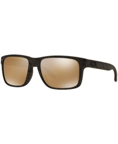 Oakley Polarized Mainlink Prizm Shallow Water Sunglasses, Oo9264 In Grey/green Mirror Polar