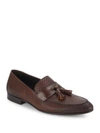 BRUNO MAGLI Bemar Tasseled Leather Loafers,0400094709069