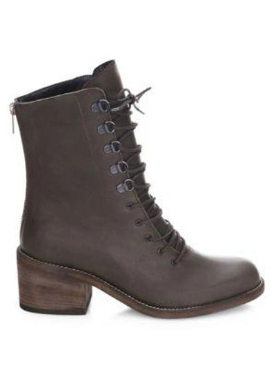 Shop Ld Tuttle The Below Mid Calf Leather Boots In Brown