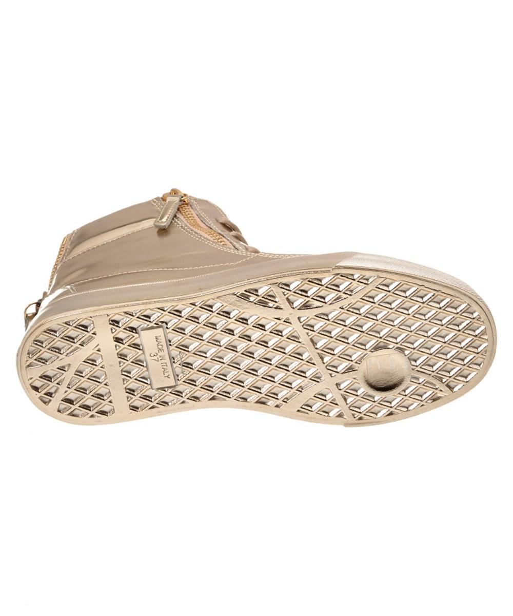 giuseppe zanotti yellow sneakers