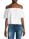 AG Sylvia Off-the-Shoulder Top