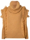 KITX Fringe knit,DRYCLEANONLY