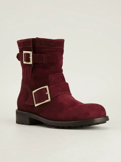 Shop Jimmy Choo 'youth' Biker Boots