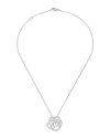 CHANEL CAMELIA NECKLACE IN 18K WHITE GOLD WITH DIAMONDS