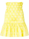 GEORGIA ALICE DAISY MINI SKIRT,DAISYMINISKIRTYELLOW12063972