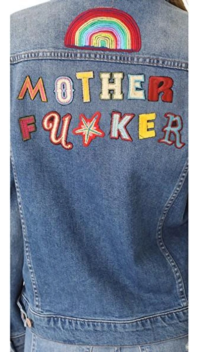 Shop Mother Drifter Jacket In Cosmic Catnip