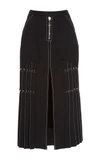 ELLERY Besson Pleat Side Long Skirt