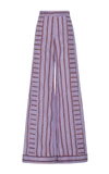 JOHANNA ORTIZ Berry Island Striped Trousers