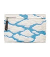 LOEWE Blue Cloud Print Clutch,345186373505278652