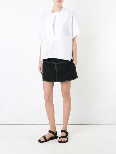 Shop Georgia Alice Coconut Cropped Shirt