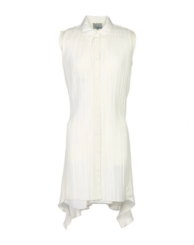 Maiyet Short Dress In White
