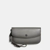 Coach Clutch - Women's In Heather Grey/black Copper