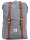HERSCHEL SUPPLY CO. double-straps foldover backpack,폴리우레탄100%