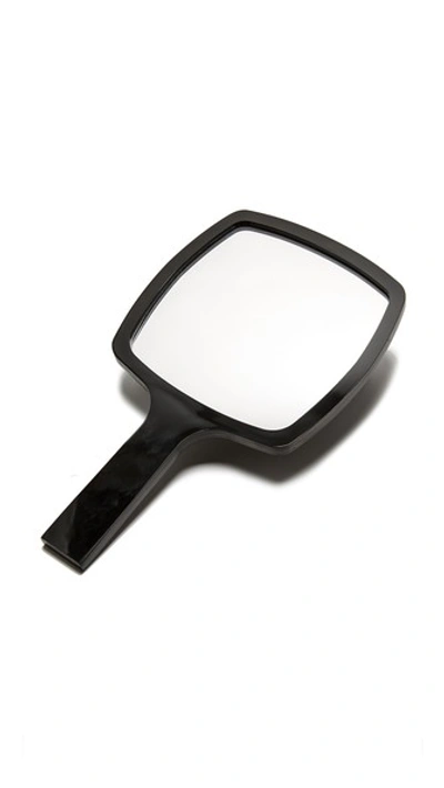 What Goes Around Comes Around Chanel Hand Mirror In Black