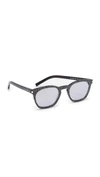 Saint Laurent Classic 28 Sunglasses In Multi Glitter/silver