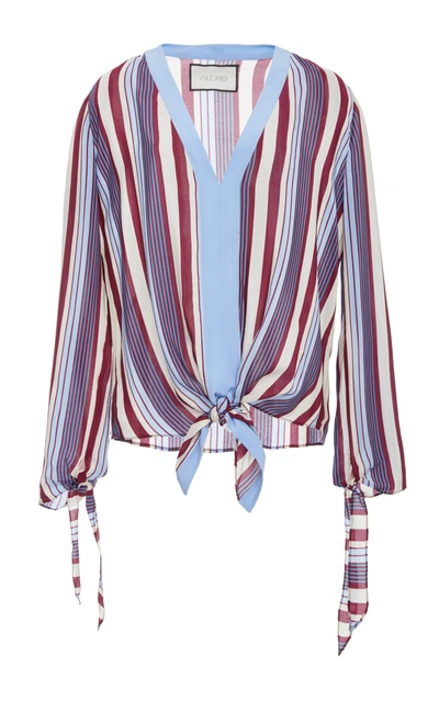 Alexis Chet Stripe Silk Top