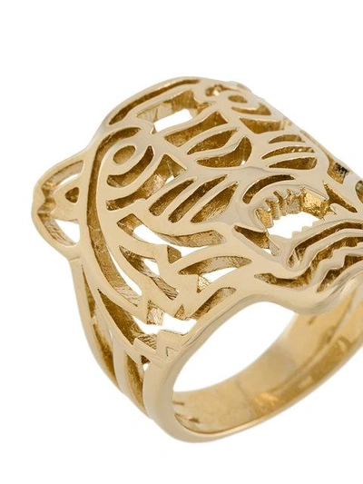 Kenzo 'tiger' Ring In Gold | ModeSens
