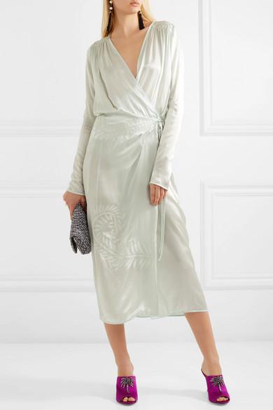 the attico satin mules