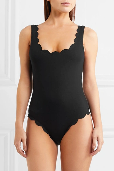 MARYSIA PALM SPRINGS SCALLOPED SWIMSUIT 
