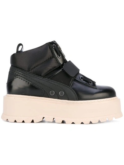 Fenty X Puma Fenty Sneaker Boots In Black