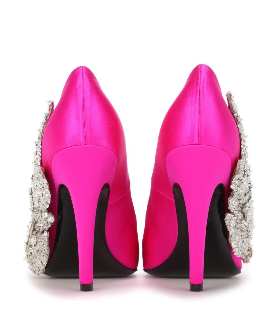 balenciaga talon slash pumps