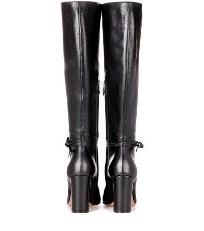 Shop Gianvito Rossi Knee-high Leather Boots