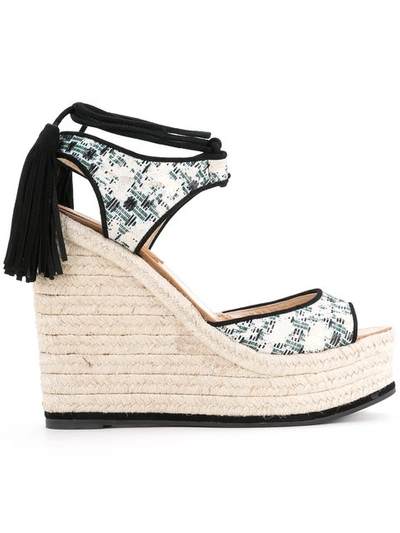 Paul Andrew Patterned Wedge Sandals - Multicolour