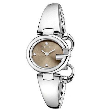 Gucci Ssima Watch, 27mm In Brown