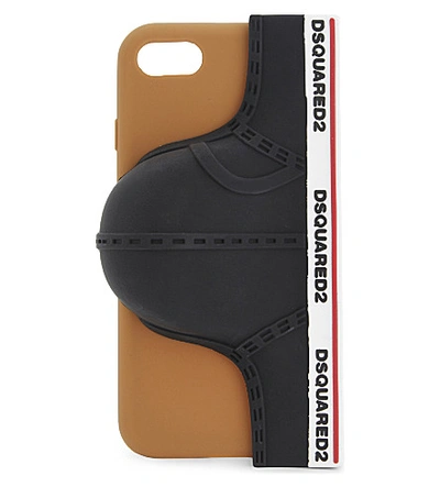 Dsquared2 Underpants Iphone 7 Case In Nero