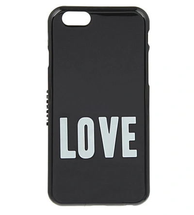 Shop Givenchy Love Slogan Iphone 6 Case In Multi