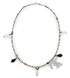 CHRISTOPHER KANE Beaded K Necklace