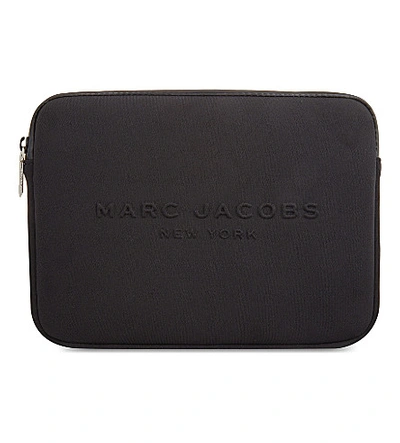 Shop Marc Jacobs Neoprene Tablet Case In Black