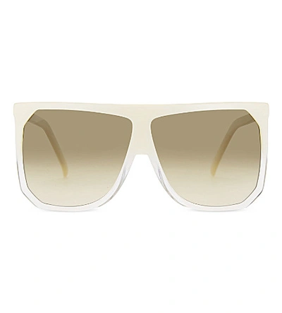 Loewe Slw943 Filipa D-frame Sunglasses In Black