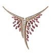 SHAUN LEANE Aerial 18Ct Rose-Gold, Pink Tourmaline And White Diamond Necklace