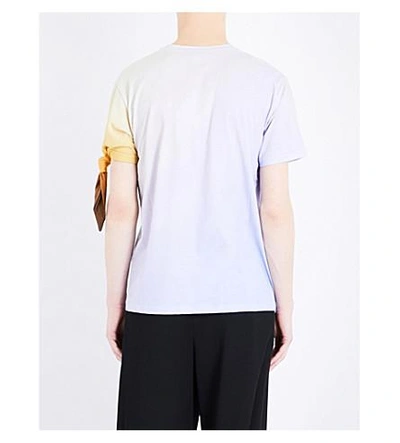 Shop Jw Anderson Cotton-jersey T-shirt In Parma